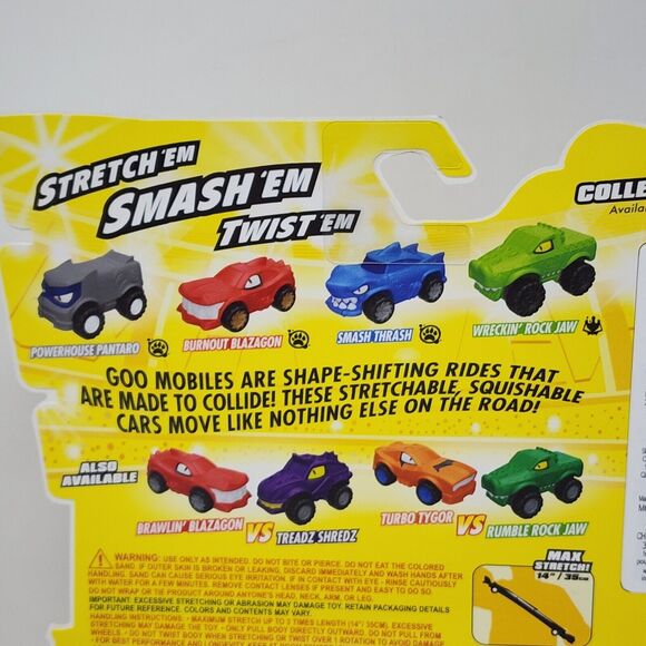 Goo Jit Zu Squishable Car Burnout Blazagon Toy Vehicle Ride Red Collectors Item - Picture 8 of 9